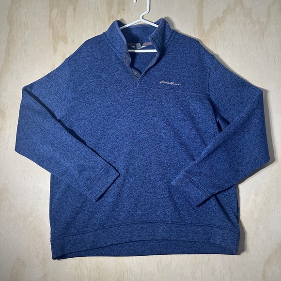 Eddie Bauer Men's Radiator Fleece 1/4-Zip Pullover XXL - Picture 1 of 8